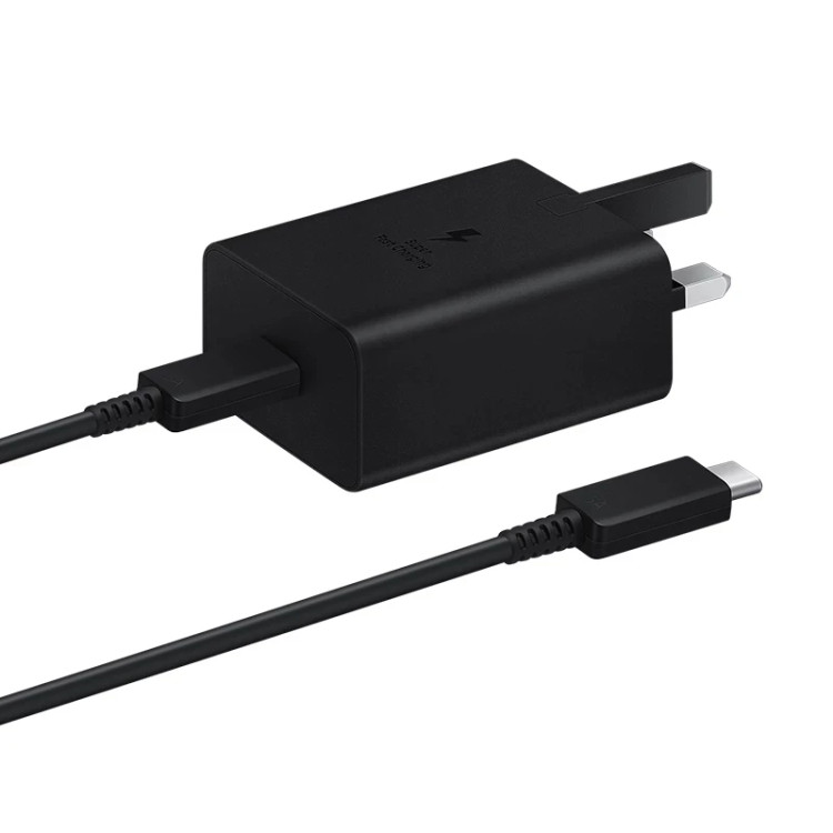 شارژر دیواری 45 وات سامسونگ به همراه کابل تبدیل USB-C
