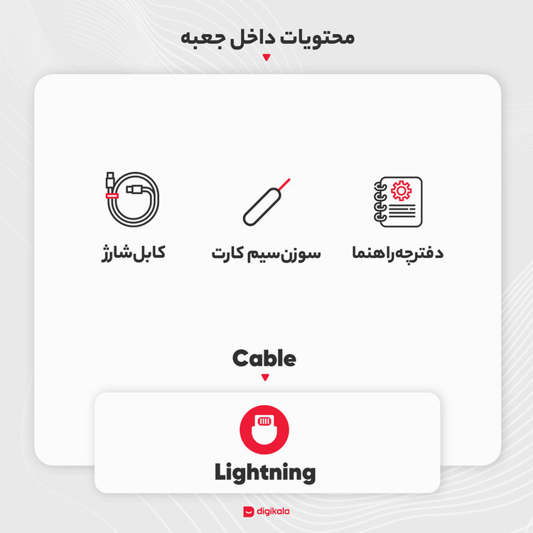 گوشی موبایل اپل مدل iPhone 13 Pro CH دو سیم کارت ظرفیت 256 گیگابایت و 6 گیگابایت رم - نات اکتیو