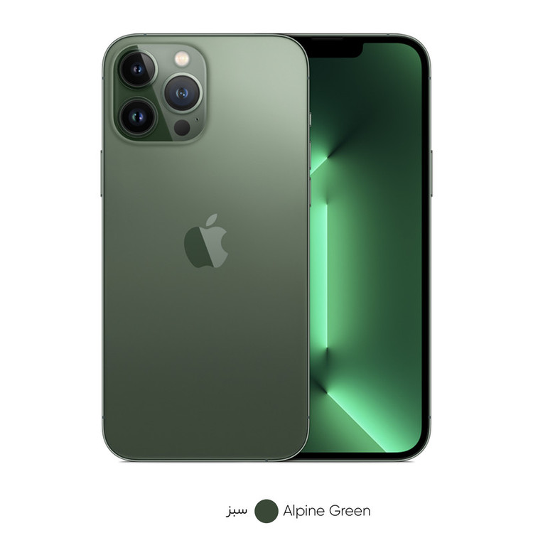 گوشی موبایل اپل مدل iPhone 13 Pro Max ZDA تک سیم کارت ظرفیت 512 گیگابایت و رم 6 گیگابایت - نات اکتیو - پارت نامبر F