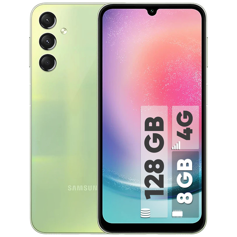 گوشی موبایل سامسونگ مدل Galaxy A24 4G دو سیم کارت ظرفیت 128 گیگابایت و رم 8 گیگابایت