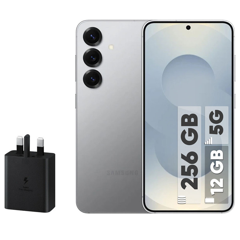 گوشی موبایل سامسونگ مدل Galaxy S25 دو سیم کارت ظرفیت 256 گیگابایت و رم 12 گیگابایت - به همراه شارژر 45 واتی سامسونگ