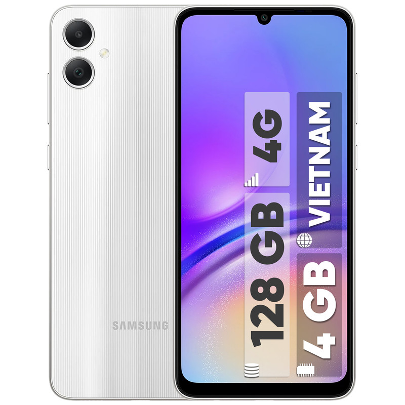 گوشی موبایل سامسونگ مدل Galaxy A05 دو سیم کارت ظرفیت 128 گیگابایت و رم 4 گیگابایت  - ویتنام
