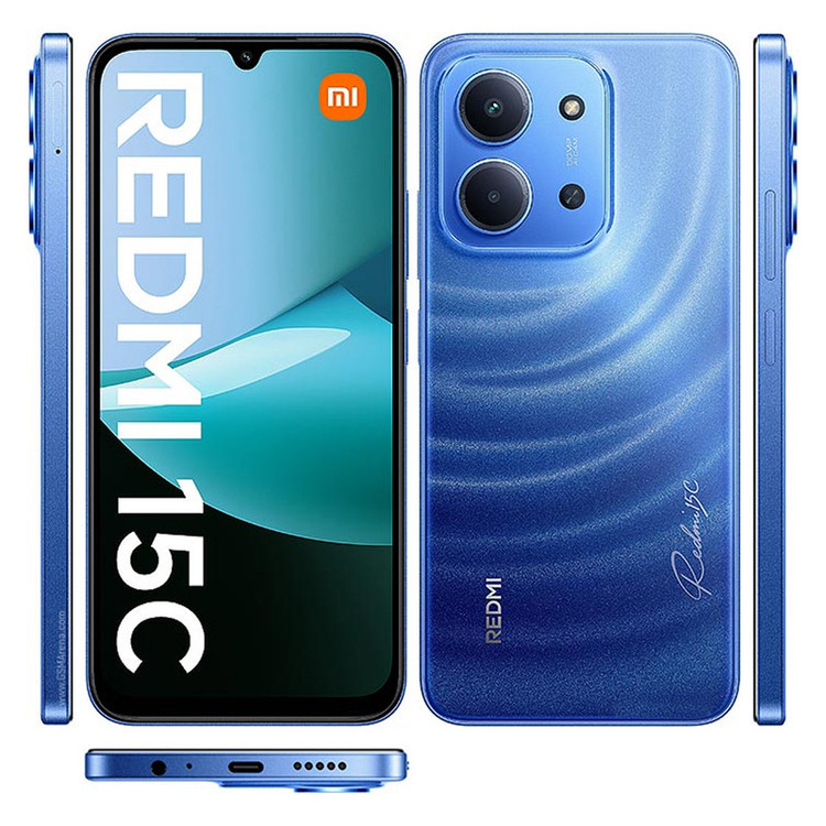 گوشی موبایل شیائومی مدل Redmi 15C 4G دو سیم کارت ظرفیت 256 گیگابایت و رم 8 گیگابایت - به همراه یک عدد قاب، محافظ صفحه نمایش و محافظ لنز دوربین