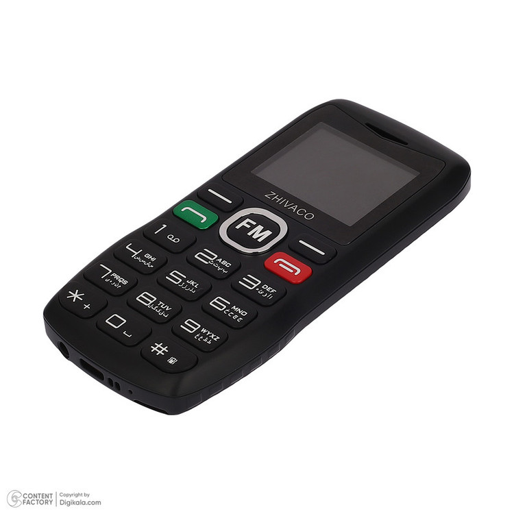 گوشی موبایل ژیواکو مدل F121 دو سیم کارت