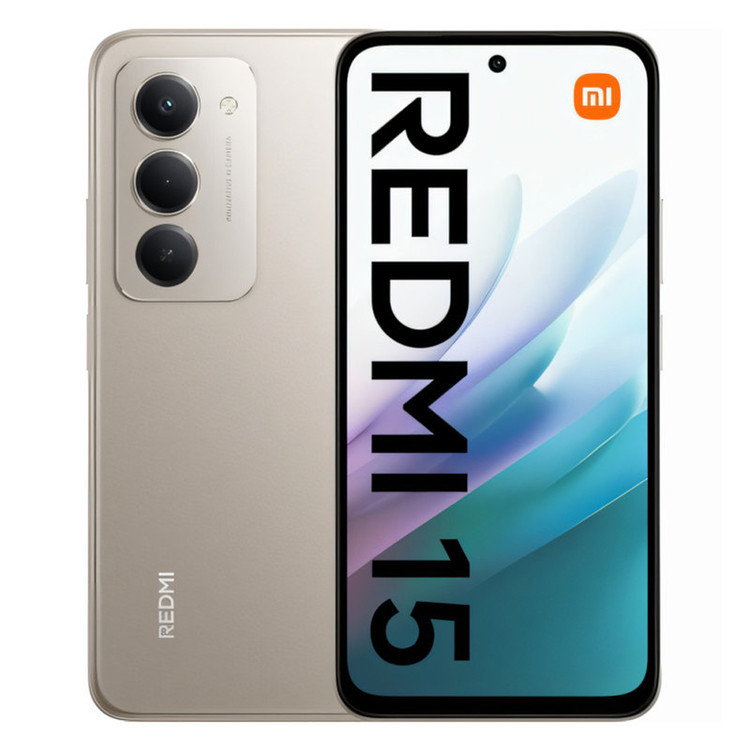 گوشی موبایل شیائومی مدل Redmi 15 4G دو سیم کارت ظرفیت 256 گیگابایت و رم 8 گیگابایت - به همراه 2 عدد کاور و 2 عدد محافظ صفحه نمایش