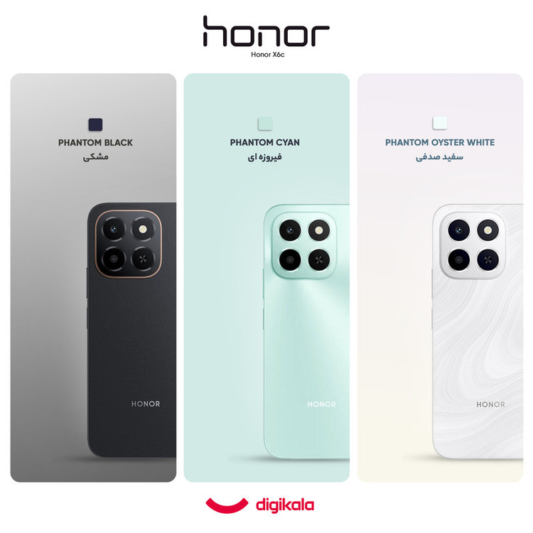 گوشی موبایل آنر مدل X6c دو سیمکارت ظرفیت 256 گیگابایت و رم 6 گیگابایت به همراه فلش مموری سیلیکون پاور مدل Blaze B10 ظرفیت 128 گیگابایت