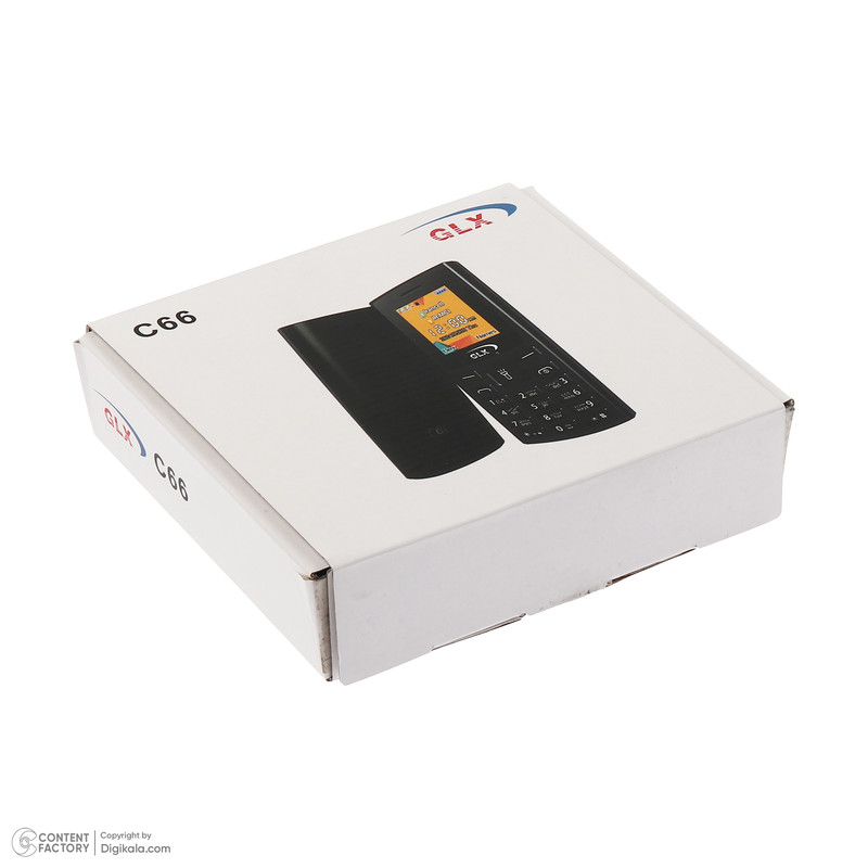 گوشی موبایل جی ال ایکس مدل C66 دو سیم کارت ظرفیت 16 مگابایت