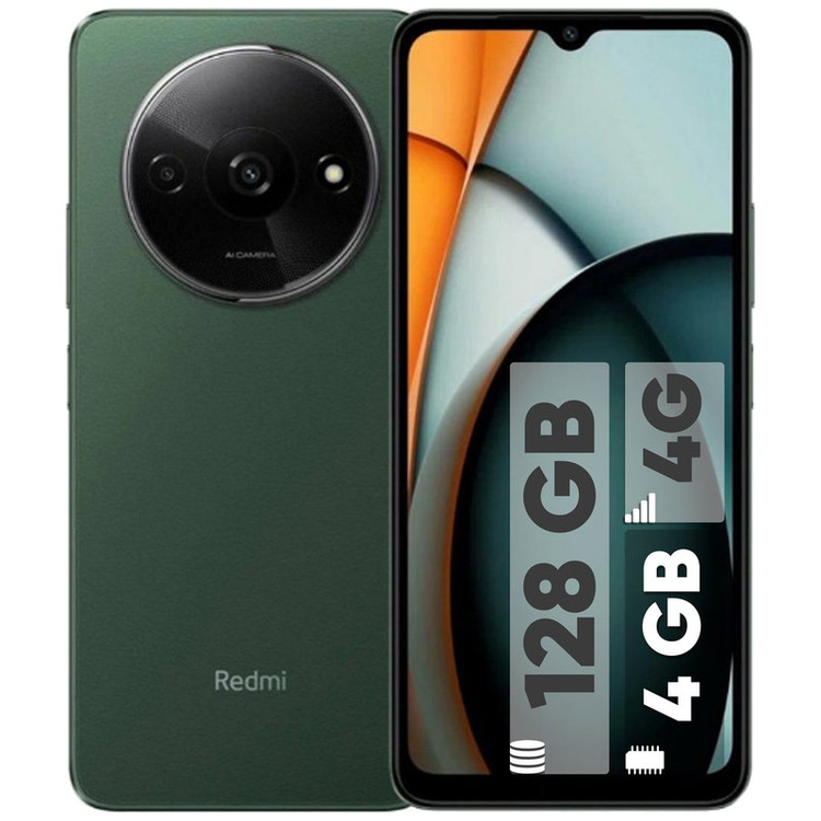 گوشی موبایل شیائومی مدل Redmi A3 دو سیم کارت ظرفیت 128 گیگابایت و رم 4 گیگابایت - به همراه 2 عدد قاب و 2 عدد محافظ صفحه نمایش