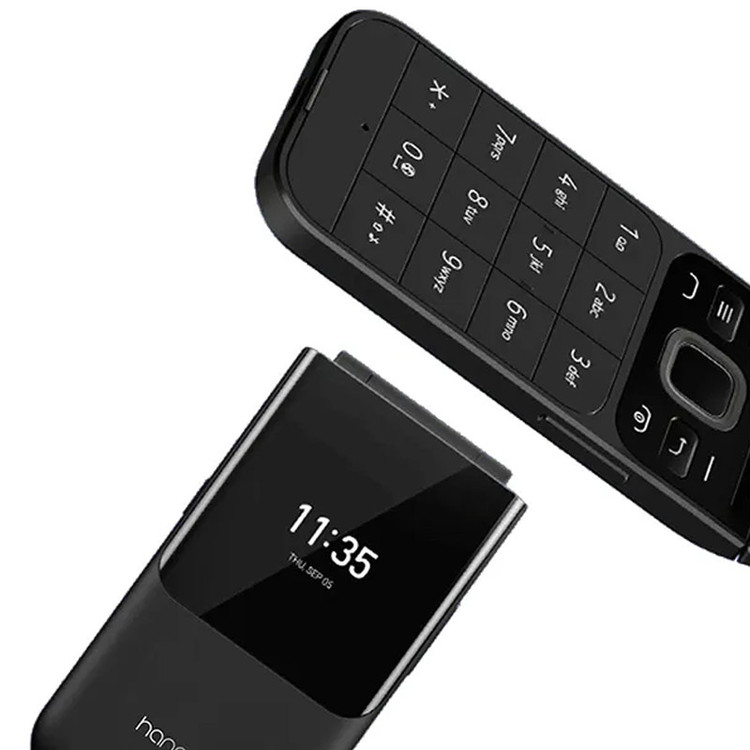 گوشی موبایل هانوفر مدل 2760 Flip دو سیم کارت ظرفیت 128 مگابایت و رم 128 مگابایت