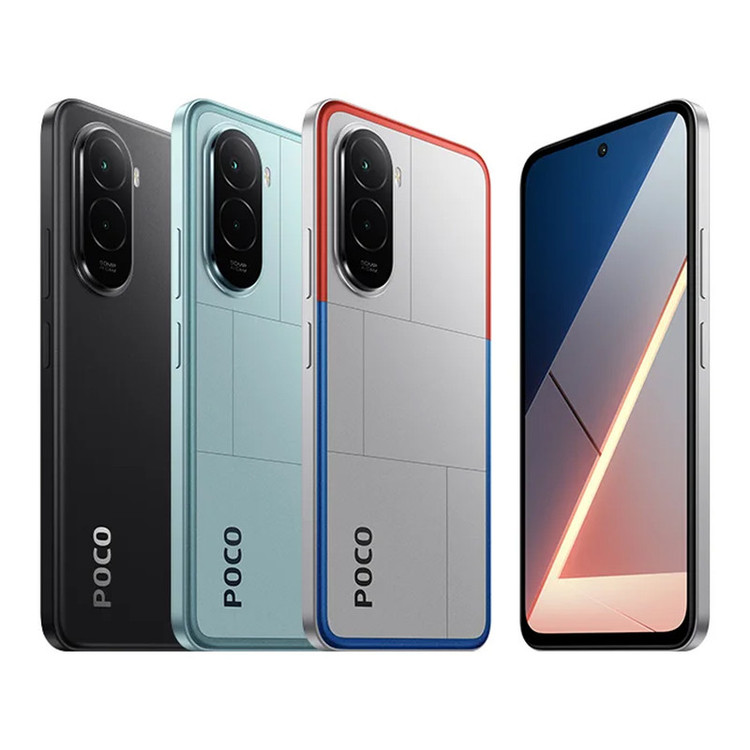 گوشی موبایل شیائومی مدل Poco M7 4G دو سیم کارت ظرفیت 256 گیگابایت و رم 8 گیگابایت به همراه 2 عدد کاور و 2 عدد محافظ صفحه نمایش