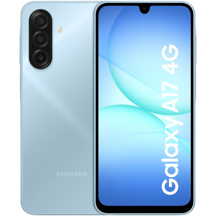 گوشی موبایل سامسونگ مدل Galaxy A17 4G دو سیم کارت ظرفیت 128 گیگابایت و رم 4 گیگابایت - به همراه شارژر 25 وات سامسونگ