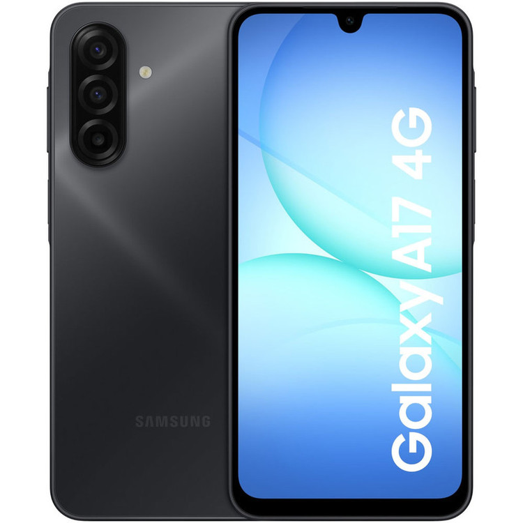 گوشی موبایل سامسونگ مدل Galaxy A17 4G دو سیم کارت ظرفیت 128 گیگابایت و رم 4 گیگابایت - به همراه شارژر 25 وات سامسونگ