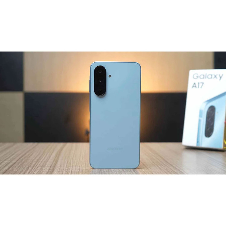 گوشی موبایل سامسونگ مدل Galaxy A17 4G دو سیم کارت ظرفیت 128 گیگابایت و رم 4 گیگابایت - به همراه شارژر 25 وات سامسونگ