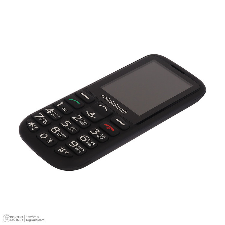 گوشی موبایل میدسل مدل M230 دو سیم کارت ظرفیت 32 مگابایت و رم 32 مگابایت - به همراه هدیه سیمکارت آرین تل با 230 دقیقه مکالمه و 230 عدد پیامک رایگان