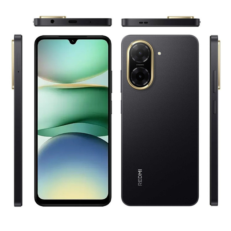 گوشی موبایل شیائومی مدل Redmi A5 دو سیم کارت ظرفیت 128 گیگابایت و رم 4 گیگابایت - نسخه به همراه شارژر - به همراه 2 عدد کاور و 2 عدد محافظ صفحه نمایش