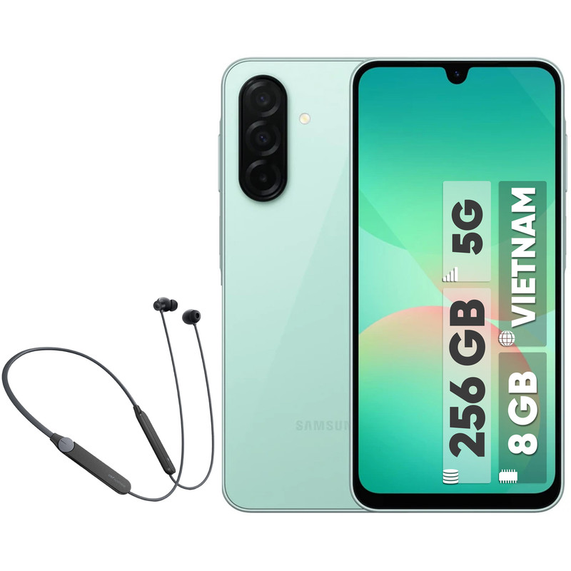 گوشی موبایل سامسونگ مدل Galaxy A26 دو سیم کارت ظرفیت 256 گیگابایت و رم 8 گیگابایت - ویتنام - هدفون بلوتوثی گردنی ناتینگ مدل CMF Neckband Pro