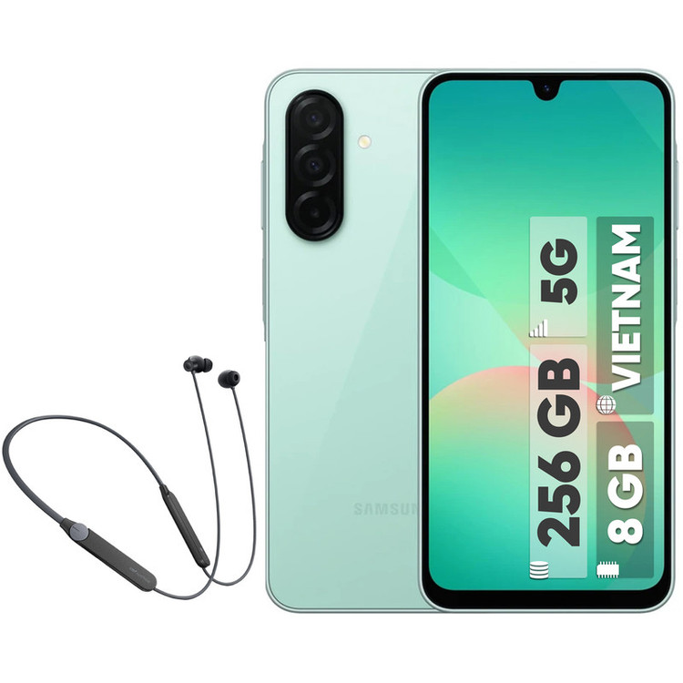 گوشی موبایل سامسونگ مدل Galaxy A26 دو سیم کارت ظرفیت 256 گیگابایت و رم 8 گیگابایت - ویتنام - هدفون بلوتوثی گردنی ناتینگ مدل CMF Neckband Pro