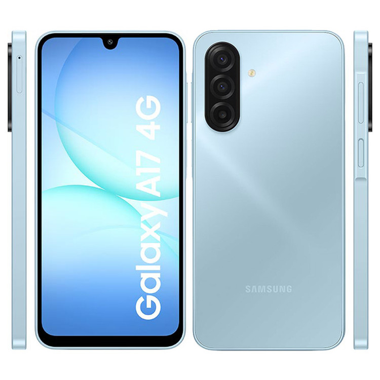 گوشی موبایل سامسونگ مدل Galaxy A17 4G دو سیم کارت ظرفیت 128 گیگابایت و رم 6 گیگابایت - به همراه شارژر 25 وات سامسونگ