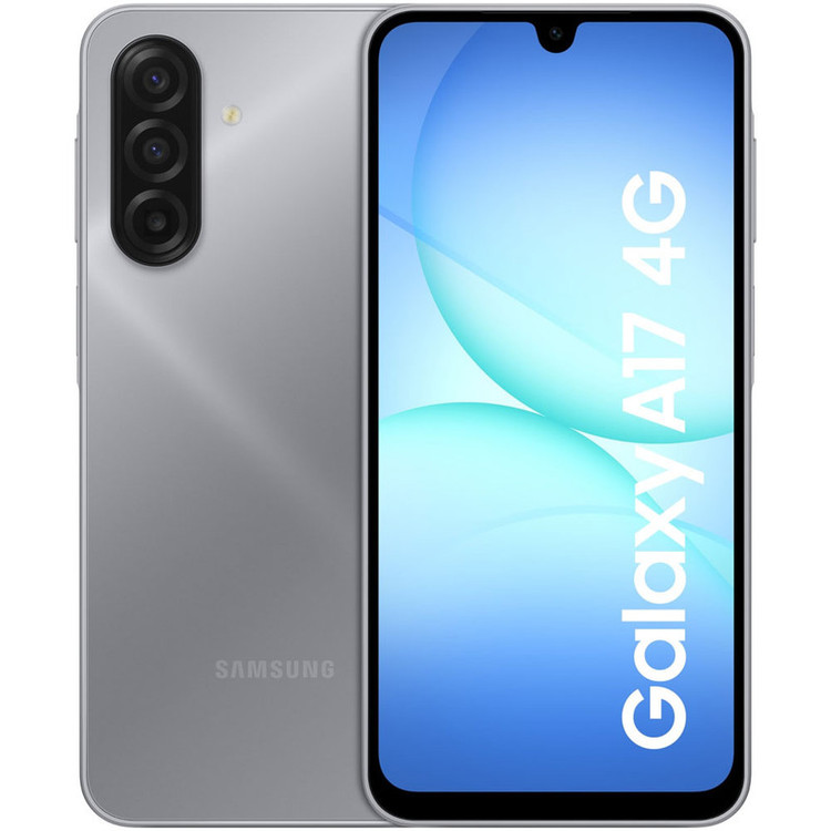 گوشی موبایل سامسونگ مدل Galaxy A17 4G دو سیم کارت ظرفیت 128 گیگابایت و رم 6 گیگابایت - به همراه شارژر 25 وات سامسونگ