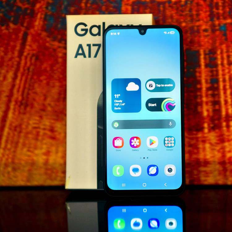 گوشی موبایل سامسونگ مدل Galaxy A17 4G دو سیم کارت ظرفیت 128 گیگابایت و رم 6 گیگابایت - به همراه شارژر 25 وات سامسونگ
