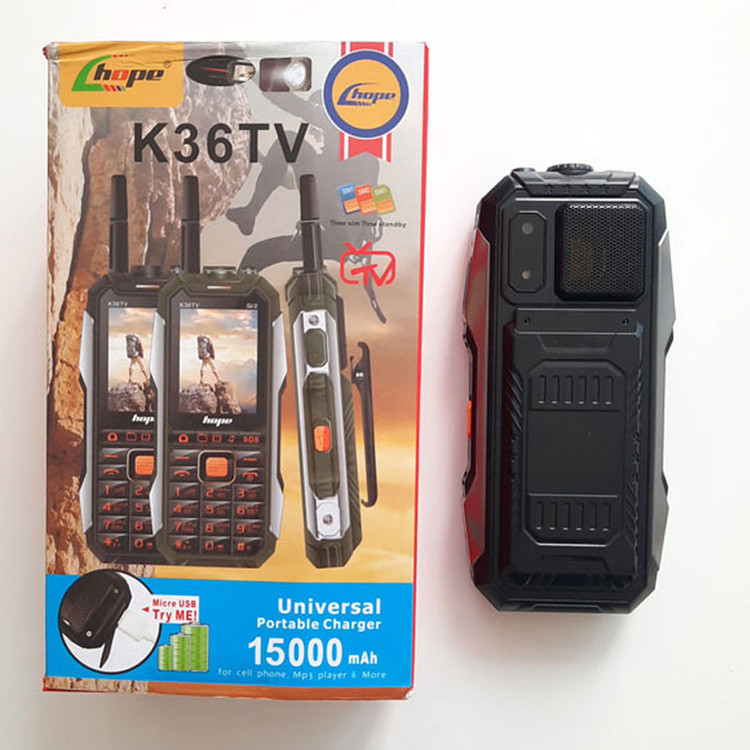 گوشی موبایل هوپ مدل K36 tv سه سیم کارت