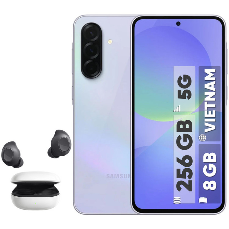گوشی موبایل سامسونگ مدل Galaxy A36 دو سیم کارت ظرفیت 256 گیگابایت و رم 8 گیگابایت - ویتنام - به همراه هدفون بلوتوثی سامسونگ مدل Galaxy Buds FE