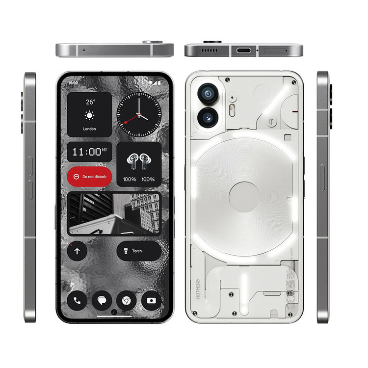 گوشی موبایل ناتینگ مدل Phone 2 دو سیم کارت ظرفیت 256 گیگابایت و رم 12 گیگابایت