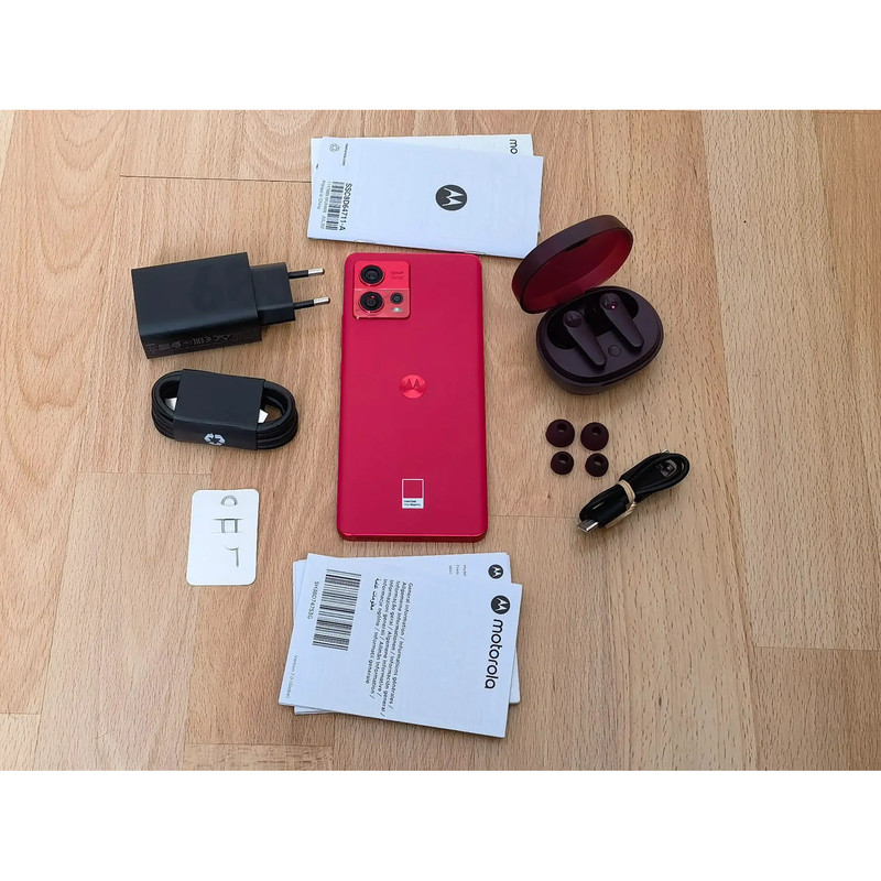 گوشی موبایل موتورولا مدل Edge 30 Fusion Viva Magenta دو سیم کارت ظرفیت 256 گیگابایت و رم 12 گیگابایت