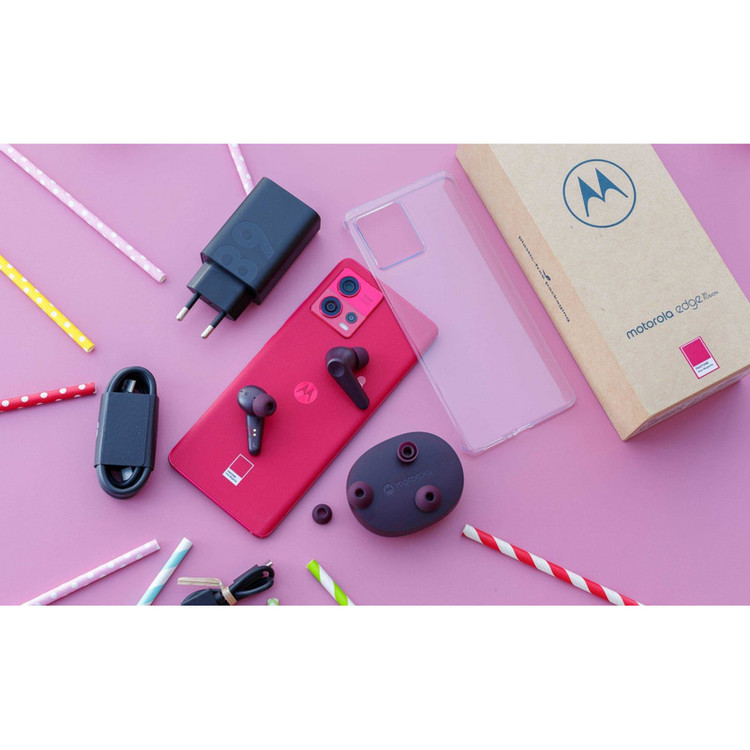 گوشی موبایل موتورولا مدل Edge 30 Fusion Viva Magenta دو سیم کارت ظرفیت 256 گیگابایت و رم 12 گیگابایت