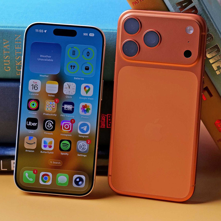 گوشی موبایل اپل مدل iPhone 17 Pro Max ZAA تک سیم کارت + eSim ظرفیت 1 ترابایت و رم 12 گیگابایت - اکتیو