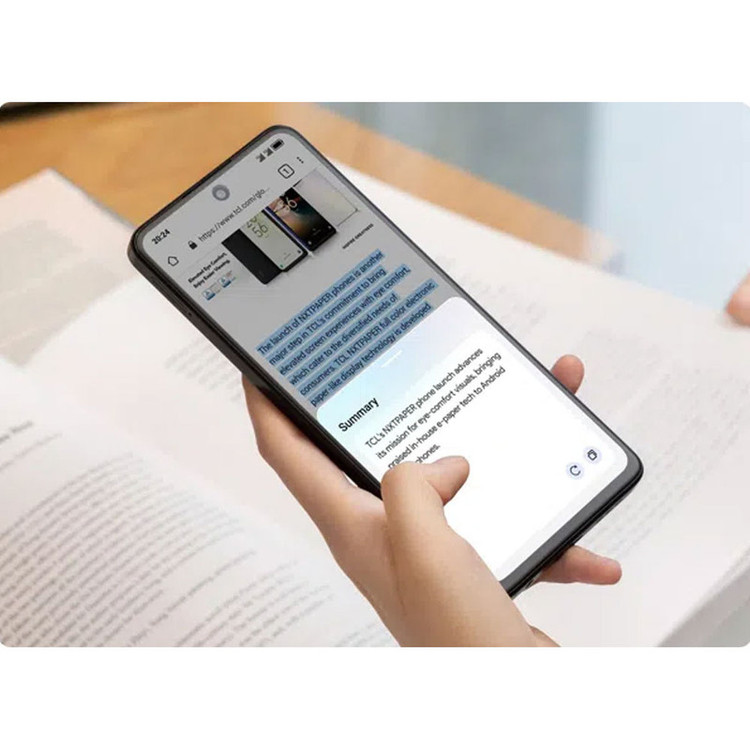 گوشی موبایل تی سی ال مدل 50 NxtPaper 5G تک سیم کارت ظرفیت 256 گیگابایت و رم 8 گیگابایت