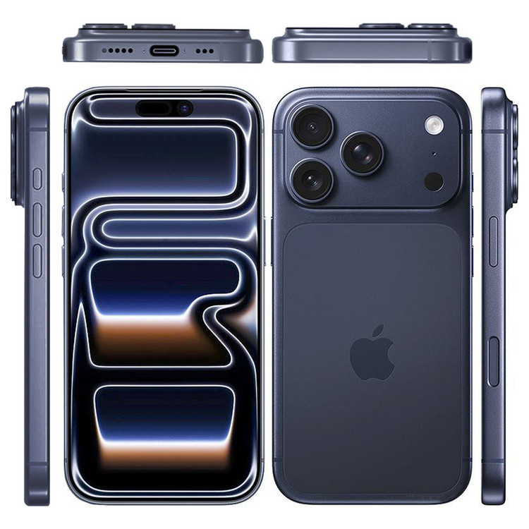 گوشی موبایل اپل مدل iPhone 17 Pro Max ZAA تک سیم کارت + eSim ظرفیت 1 ترابایت و رم 12 گیگابایت - نات اکتیو