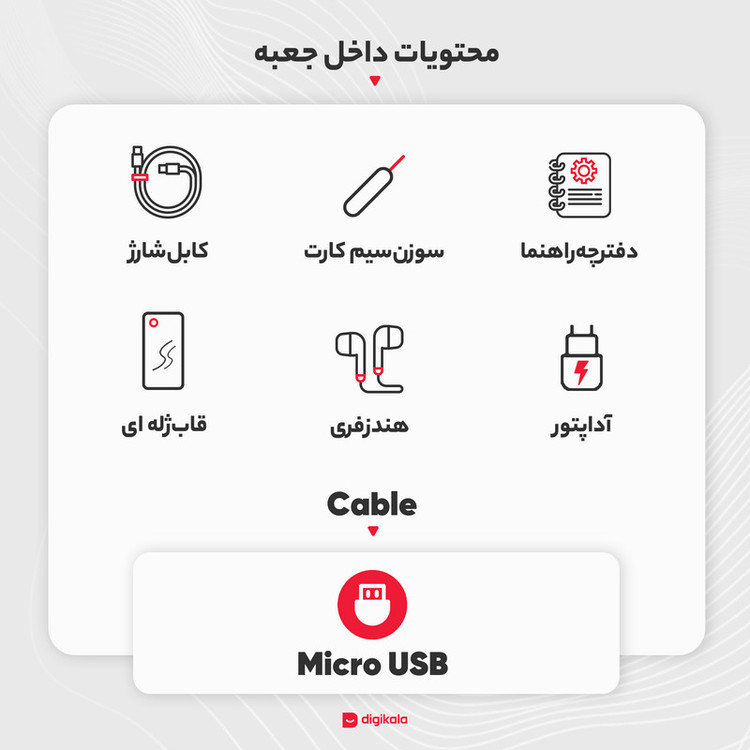 گوشی موبایل نوکیا مدل C21 TA-1352 دو سیم کارت ظرفیت 32 گیگابایت و رم 2 گیگابایت - مونتاژ ایران تحت لیسانس نوکیا