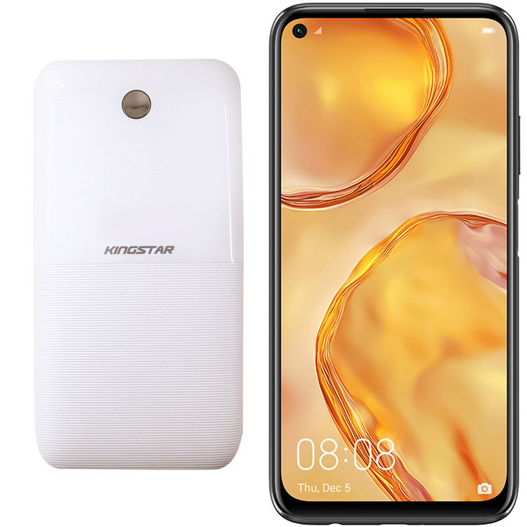 گوشی موبایل هوآوی مدل Nova 7i دو سیم کارت ظرفیت 128 گیگابایت به همراه شارژر همراه کینگ استار مدل KP 10017 ظرفیت 10000 میلی آمپر ساعت