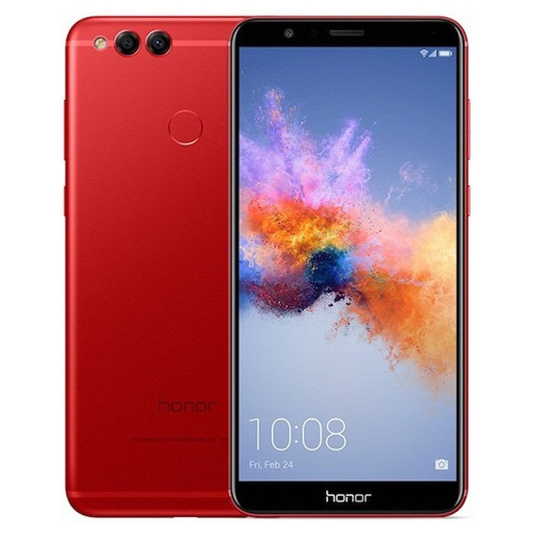 گوشی موبایل هوآوی مدل Honor 7X BND-L21 قرمز دو سیمکارت