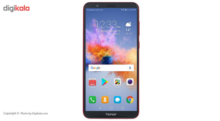 گوشی موبایل هوآوی مدل Honor 7X BND-L21 قرمز دو سیمکارت