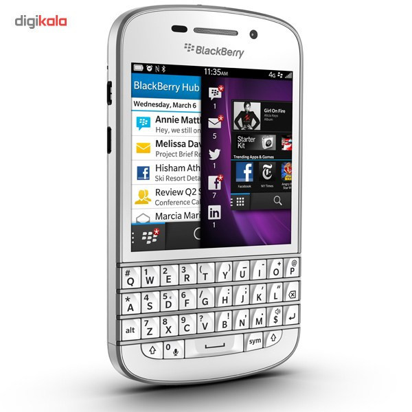 گوشی موبایل بلک بری مدل Q10 RFM121LW